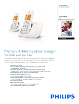 Philips CD2902W/38 Product Datasheet