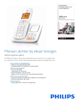 Philips CD2851W/FT Product Datasheet