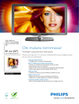 Philips 32PFL7695H/12 Product Datasheet