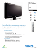 Philips 42PFL7633D/12 Product Datasheet