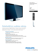 Philips 47PFL7603D/10 Product Datasheet