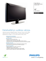 Philips 42PFL7613D/12 Product Datasheet