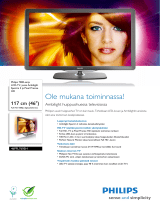 Philips 46PFL7695H/12 Product Datasheet