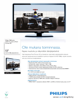 Philips 52PFL7404H/12 Product Datasheet