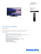 Philips 32PFL3008T/12 Product Datasheet