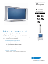 Philips 42PF5520D/10 Product Datasheet