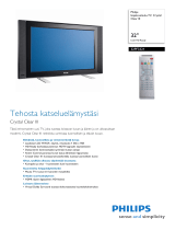 Philips 32PF3321/12 Product Datasheet