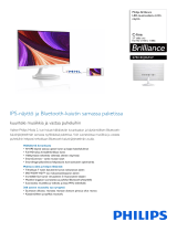 Philips 275C5QHAW/01 Product Datasheet