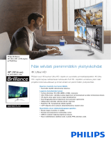 Philips BDM4037UW/27 Product Datasheet