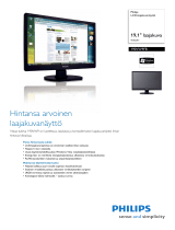 Philips 190VW9FB/62 Product Datasheet