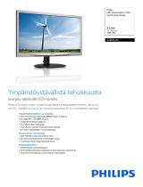 Philips 220S4LAS/01 Product Datasheet