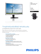 Philips 241S4LCS/01 Product Datasheet