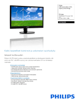 Philips 221S6QSB/00 Product Datasheet