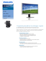 Philips 241B4LPYCS/01 Product Datasheet