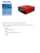 Philips PPX320/INT Product Datasheet