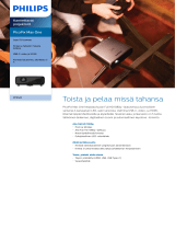 Philips PPX520/INT Product Datasheet