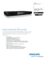 Philips BDP2600/12 Product Datasheet