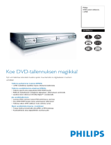 Philips DVDR616/00 Product Datasheet