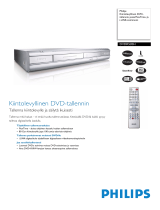 Philips DVDR520H/02 Product Datasheet