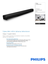 Philips HTL1180B/12 Product Datasheet