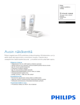 Philips D2552W/34 Product Datasheet