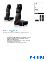 Philips D4752B/34 Product Datasheet