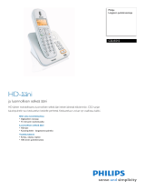 Philips CD2551S/21 Product Datasheet