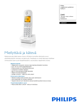 Philips D4050W/12 Product Datasheet