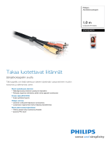 Philips SWA2540W/10 Product Datasheet