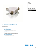 Philips SWA2557/10 Product Datasheet