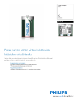 Philips R14L2F/10 Product Datasheet