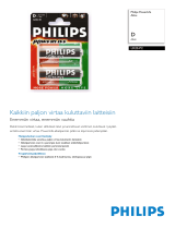 Philips LR20-P2/01B Product Datasheet