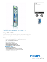 Philips SRU5020/86 Product Datasheet