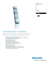 Philips SRU510/86 Product Datasheet