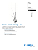 Philips SDV2110/10 Product Datasheet