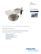 Philips SAC2550W/10 Product Datasheet