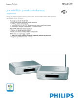 Philips SBCVL1200/85 Product Datasheet