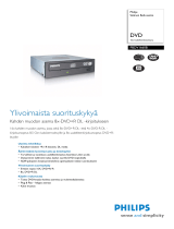 Philips PBDV1660B/00 Product Datasheet