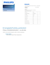 Philips COP2008/01 Product Datasheet