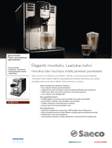 Saeco HD8917/01 Product Datasheet