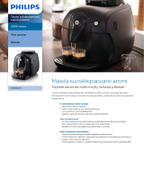 Philips HD8650/01 Product Datasheet