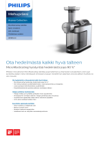 Philips HR1899/20 Product Datasheet