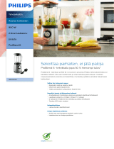 Philips HR2195/00 Product Datasheet