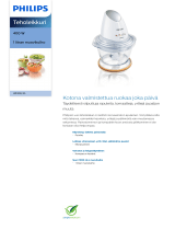 Philips HR1396/55 Product Datasheet