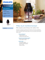 Philips HR2505/90 Product Datasheet