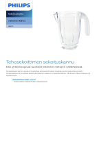 Philips HR3011/01 Product Datasheet