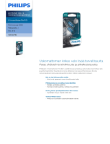 Philips 12961XVPB2 Product Datasheet