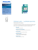 Philips 11961ULWX2 Product Datasheet