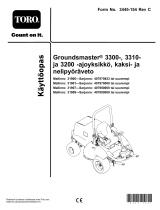 Toro Groundsmaster 3200 2-Wheel Drive Traction Unit Kasutusjuhend