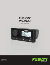 Garmin Fusion MS-RA60 -veneilystereo Omaniku manuaal